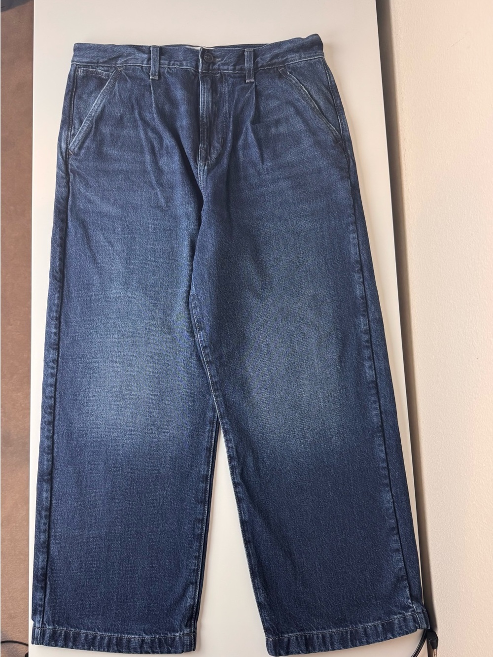 American Eagle x Tru Kolors EasyFlex Baggy Jeans 32x30 Dark Wash Wide Leg